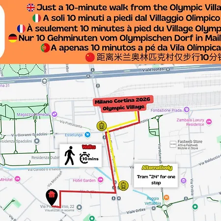 Διαμέρισμα Private Design - Reach Duomo Square In 20 Min *